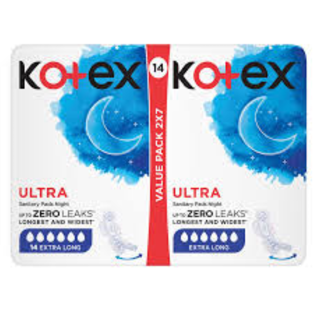 KOTEX ULTRATHIN NIGHTS DUOS 16S